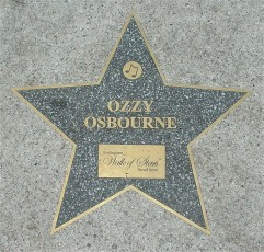 Hvězda Ozzyho Osbourna
